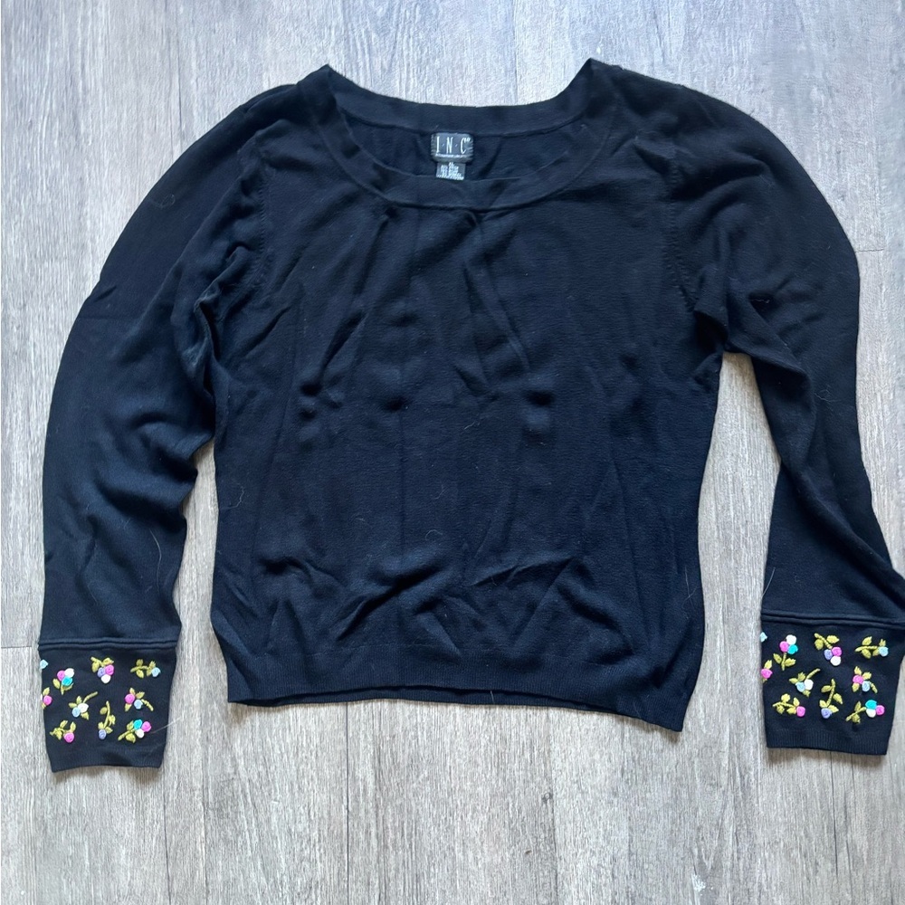 INC International Concepts Black Top